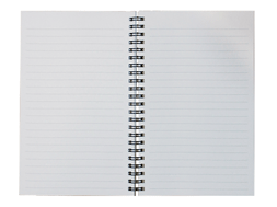 Spiral Bound Ruled Page Format
