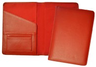 Full Grain Cowhide Notebooks in Red